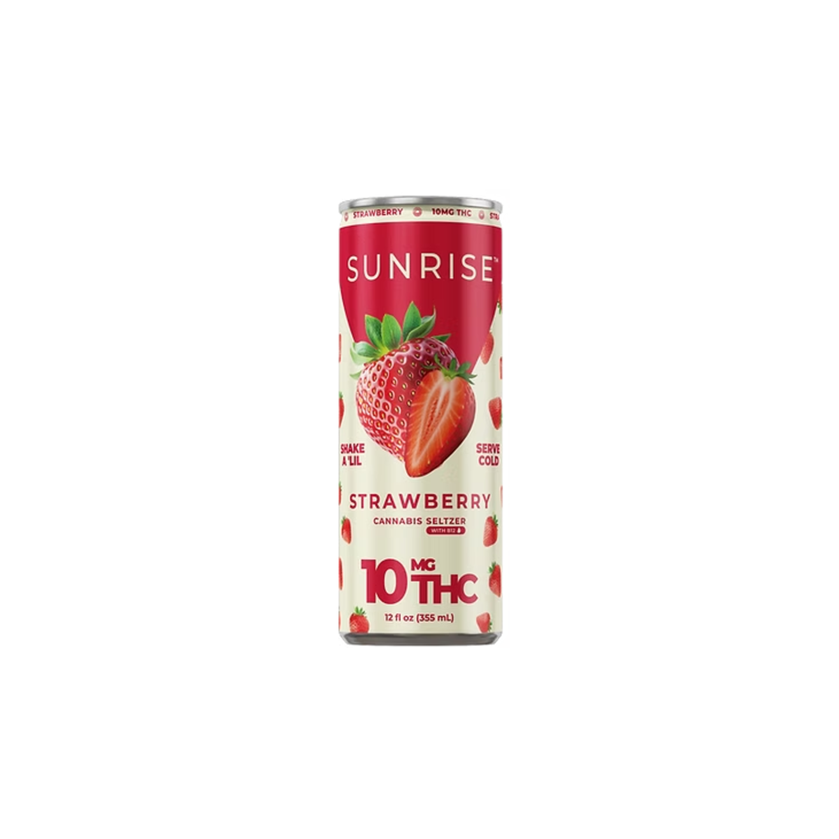 SUNRISE THC Seltzers | 10mg Hemp THC Drinks | 4 Pack