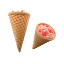 Hidden Hills Trippy Mushie Cones 2 Pack Muscimol Infused Cones