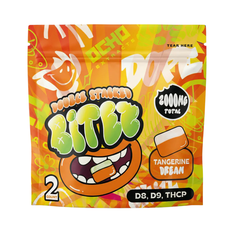 Ocho Extracts Double-Stacked Bitez Gummies | 2000MG Pack