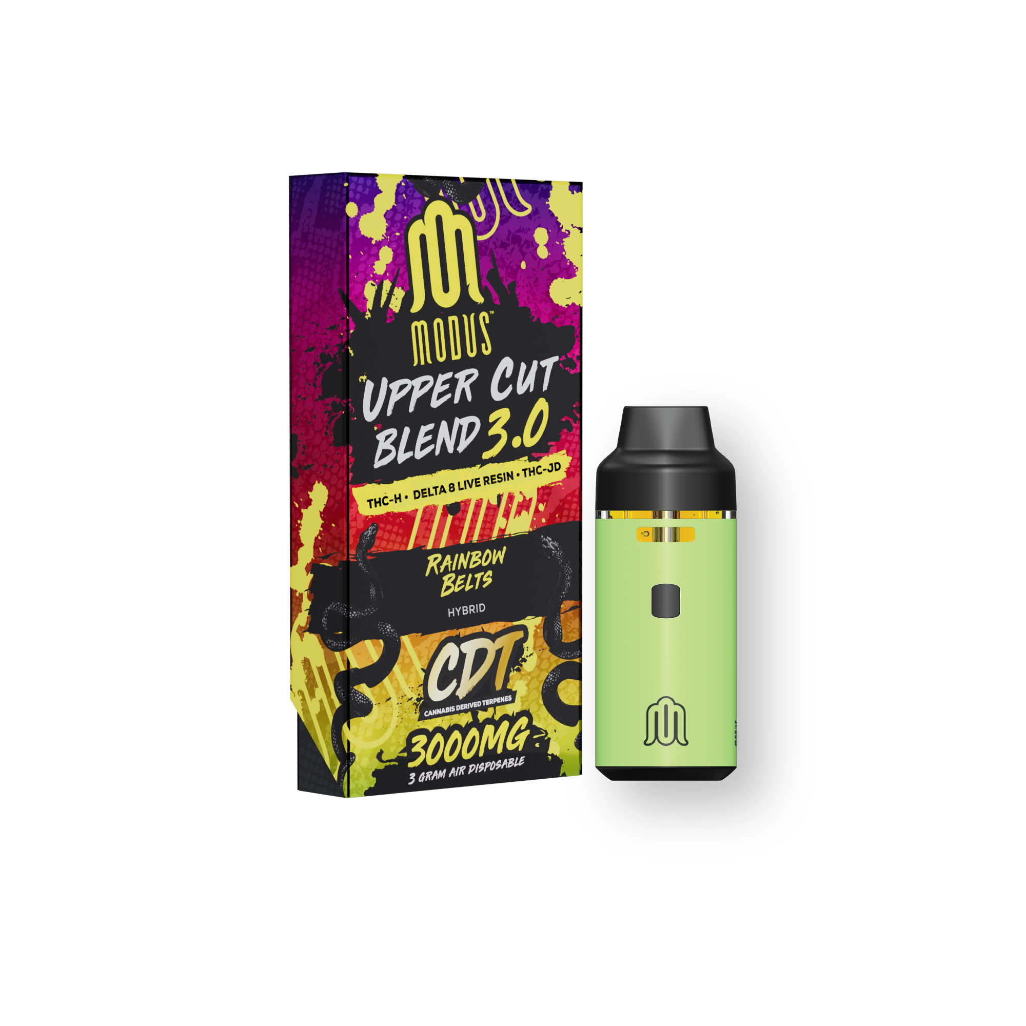 3 GRAM UPPERCUT BLEND MODUS DISPOSABLE VAPE PEN