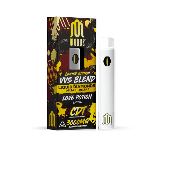 MODUS - VVS Blend (THC-A Liquid Diamonds + D6 + D8) - Hemp Disposable (3g)