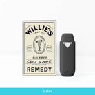 Willie’s Remedy x Coast CBD Disposable Vape Rechargeable All-In-One Remedy - (1g)