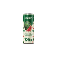 SUNRISE THC Seltzers | 10mg Hemp THC Drinks | 4 Pack