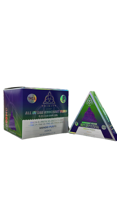 Trinity - All in 1 KnockOut Blend (D8 + D10 + D11 + HHC + THC-P + THC-H + THC-JD + THCA SAUCE)