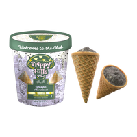Hidden Hills Trippy Mushie Cones 2 Pack Muscimol Infused Cones