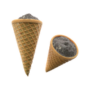 Hidden Hills Trippy Mushie Cones 2 Pack Muscimol Infused Cones