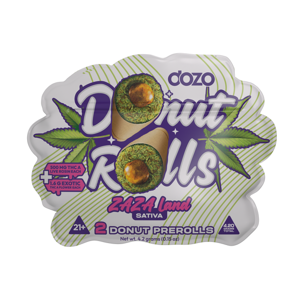 Dozo Donut THC-A Live Rosin Pre Rolls 4.2G