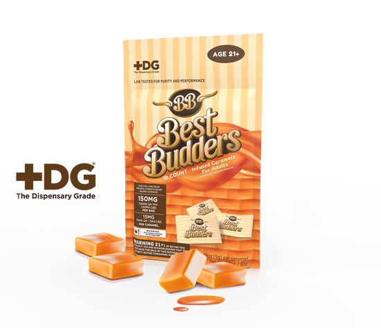 Best Budders THC Infused Caramels (10 Pack)