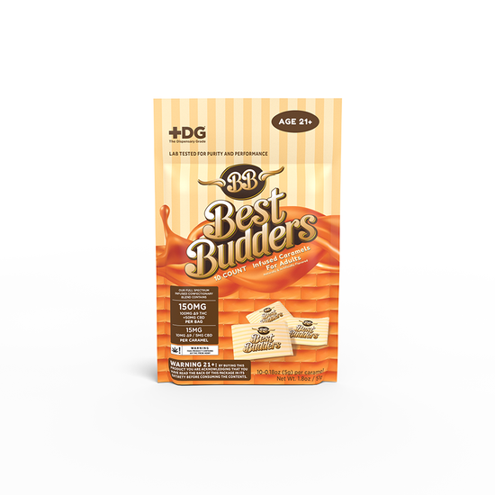 Best Budders THC Infused Caramels (10 Pack)