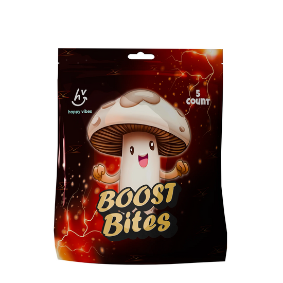 ** CLEARANCE Happy Vibes Boost Bites Premium Gummies **