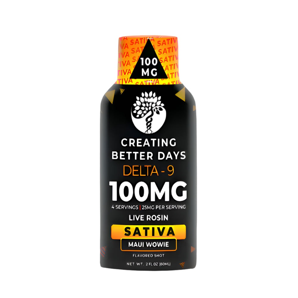 CREATING BETTER DAYS DELTA-9 100MG LIVE ROSIN SHOT