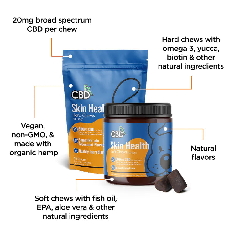 CBDFX Soft Chews for Dogs | 600mg CBD