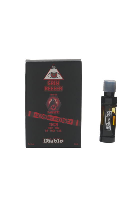 Delta Distillery Grim Reefer Series 2G THC-A Carts