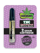 Dispensary 2 Gram Cartridge Delta 9 THC Liquid Diamonds Live Resin D9 Reviews