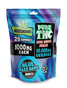 DISPENSARY PURE THC LIVE ROSIN SUGAR 20,000MG GUMMIES