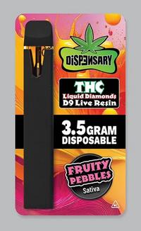 Dispensary 3.5 Gram Delta 9 THC Liquid Diamonds Live Resin Disposable Vape wholesale