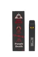 Delta Distillery Grim Reefer Series 2ml THC-A Disposable Vape Purple Death