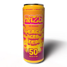 Haze THC Infused Beverage 50mg Delta 9 Peach Ice Tea Flavor