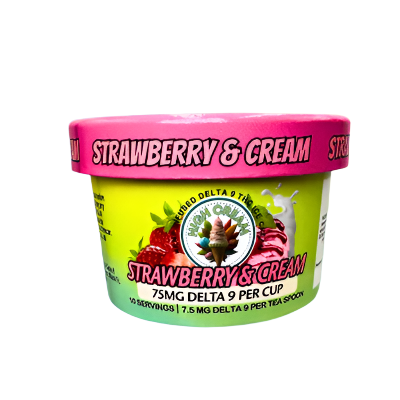 High Cream Delta 9 THC Gelato Ice Cream Near Me