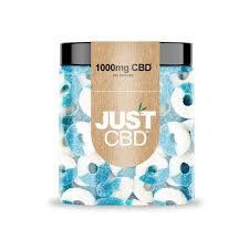 Just CBD Hemp Infused CBD Gummies 1000mg Fruity CBD Edibles Jar