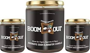 Boom Out Aromatic Odor Eliminator Candle 8oz