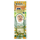 Hits Blunt Hemp Wraps 25pk Box Display Organic Non GMO Hemp Wraps