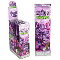 Juicy Terpene Infused Hemp Wraps 25pk Display 2 Wraps Per Pk