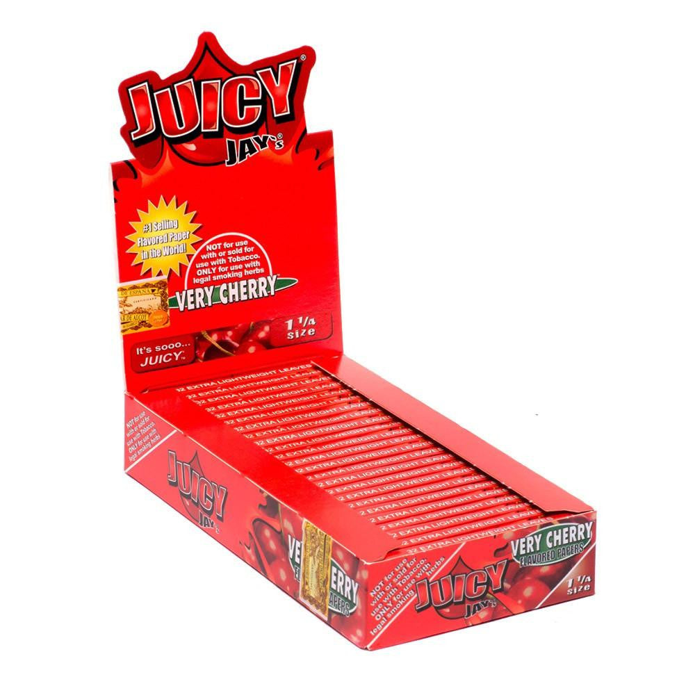 Juicy Jay's 1 1/4" Flavored Rolling Papers 24pk Display