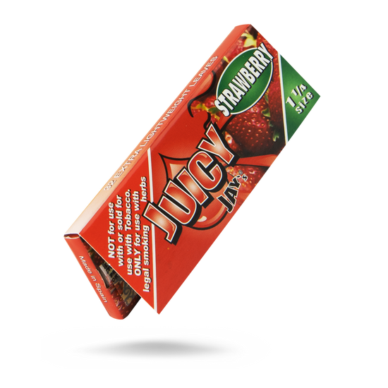 Juicy Jay's 1 1/4" Flavored Rolling Papers 24pk Display (32 Leaves Per Booklet)