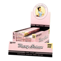 Blazy Susan King Size Pre Rolled Cones 12pk Box Display (20 Cones Per Pk)