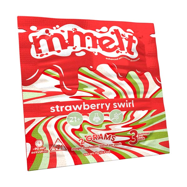 Buy MMelt Mushroom Gummies 2G 3 Count Pack