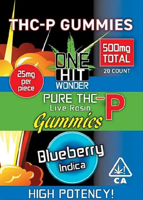 One Hit Wonder Pure THC-P Live Rosin Gummies | 20 count