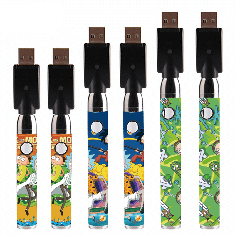 Rick & Morty Twist 510 Battery Adjustable Voltage