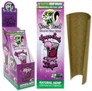 Skunk Hemp Wraps 25pk Box Display Premium Hemp Wraps