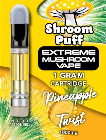 Shroom Puff Extreme Mushroom Vape 1G Cart