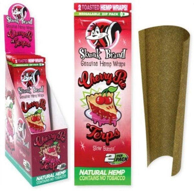 Skunk Hemp Wraps 25pk Box Display Premium Hemp Wraps