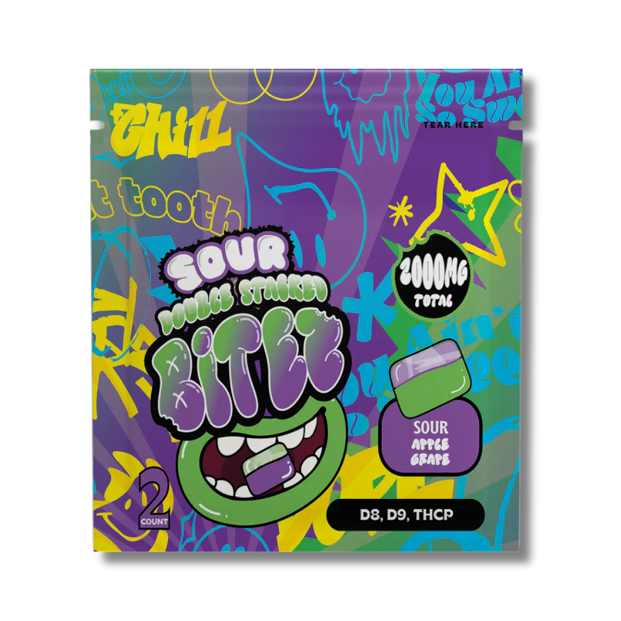 Ocho Extracts Double-Stacked Bitez Gummies | 2000MG Pack