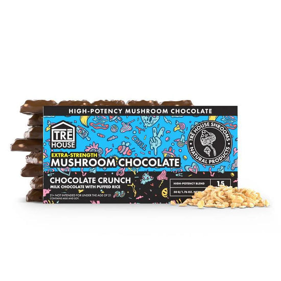 Tre House Magic Mushroom Extra-Strength Chocolate Bar (50g)