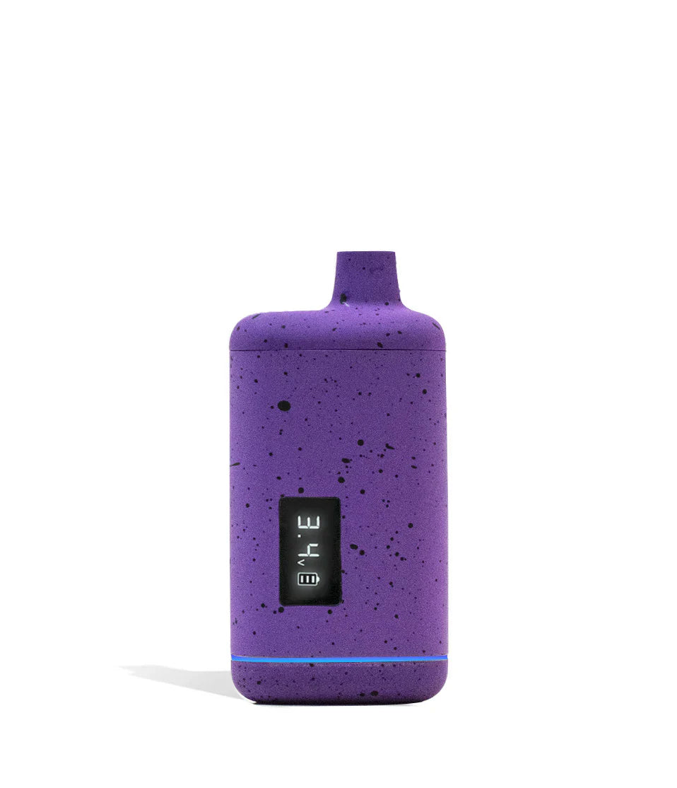 Purple - Black Splatter