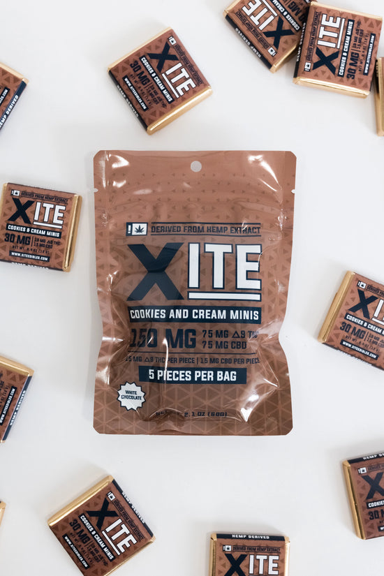 XITE D9 Cookies & Cream Minis | 5 Pack