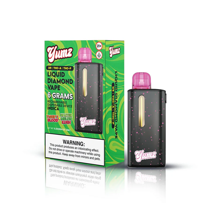 YUMZ 6 GRAM LIQUID DIAMOND VAPE THC-P