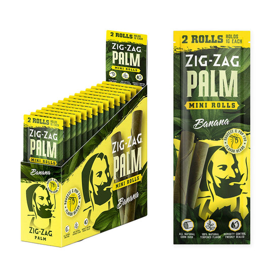 Zig Zag Mini Palm Rolls 15pk Display (2 Rolls Per Pk)