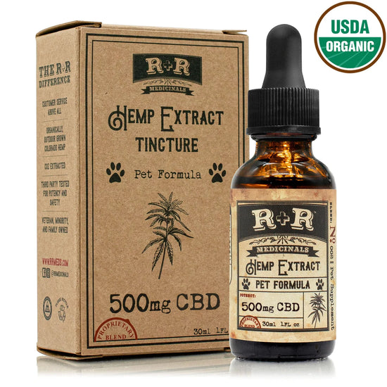 R&R Medicinals Full Spectrum CBD Pet Tincture | 500mg