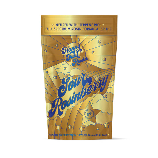 Happy Fruit Live Rosin Gummies by KLUTCH