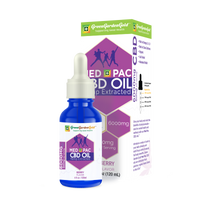 Med Pac Full Spectrum CBD MCT Oil, 6000mg, Green Garden Gold, Berry Flavor, Hemp Extracted