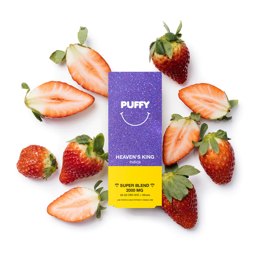 Puffy 2 Gram Super Blends Disposable (3 x Types of Cannabinoids) | 2000mg