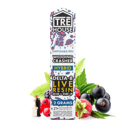 **CLEARANCE (non refundable)Tre House Live Resin THC Blends Disposable Vape Pen